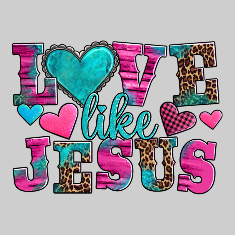 Love Like Jesus Valentine's Day Premium Tee by AdoDesignShop | Teevron