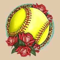 Western Softball With Roses Heavyweight Sweatshirt | Teevron