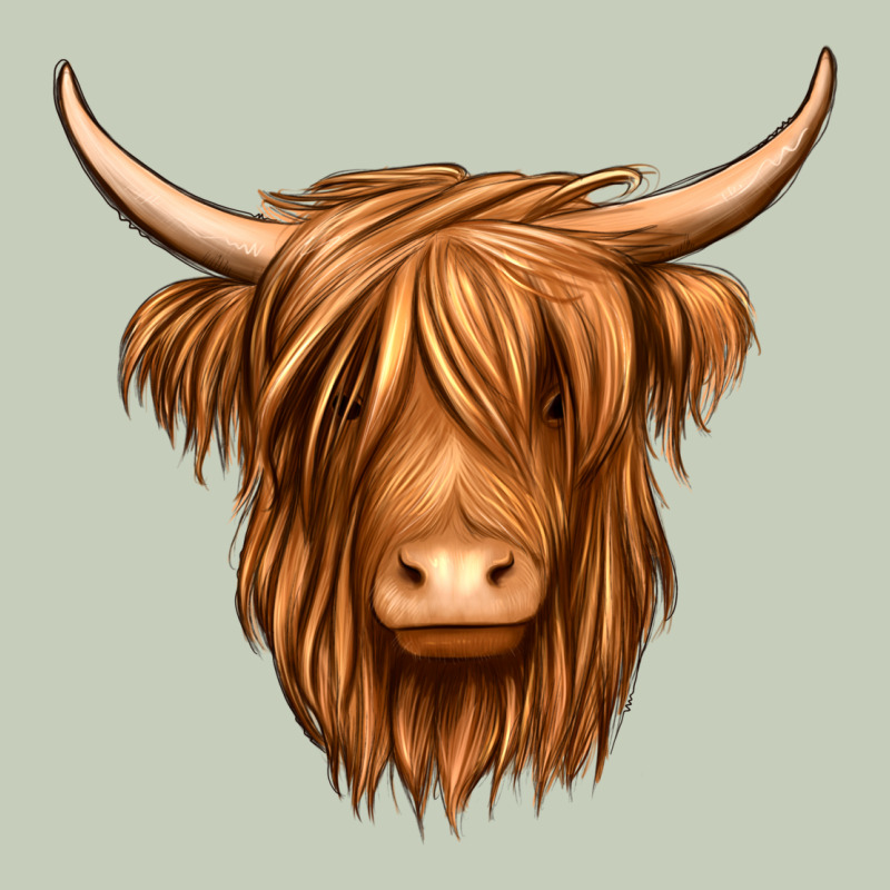Long Haired Cow Ladies Tee by Jasminsmagicworld | Teevron