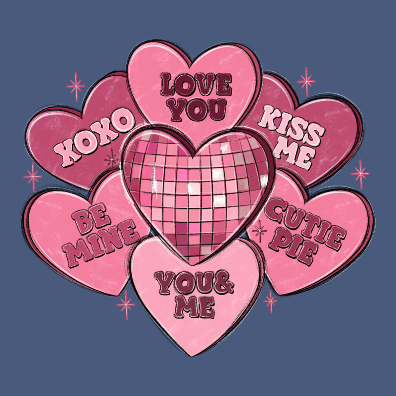 Valentines Conversation Hearts Vintage Hoodie by MaliasSmallBusiness | Teevron