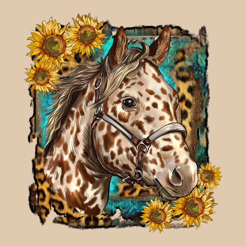 Appaloosa Horse With Sunflowers And Western Background Heavyweight Sweatshirt by LillyAllenDesigns | Teevron