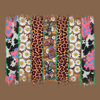 Easter Leopard Cowhide Bunny Brush Stroke Premium Tee | Teevron