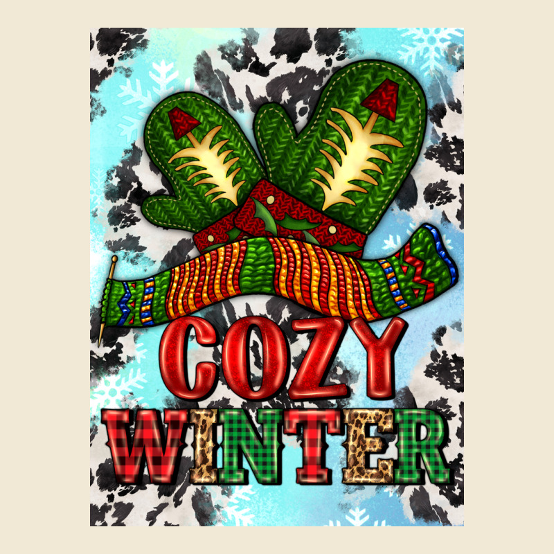 Cozy Winter With Gloves And Scarf Ladies Tee by AdoDesignShop | Teevron