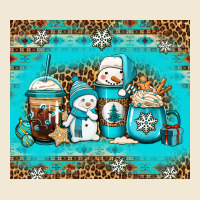 Winter Snowman Coffee Ladies Tee | Teevron