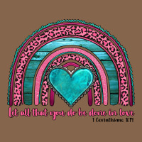 Valentine's Day Rainbow Let All That You Do Be Done In Love 1 Corinthi Premium Tee | Teevron