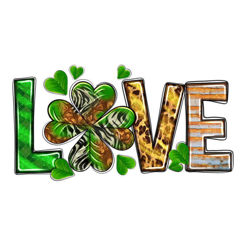 St. Patrick's Love Luck With Clover Premium Sweatshirt by HowdyJamesFarm | Teevron