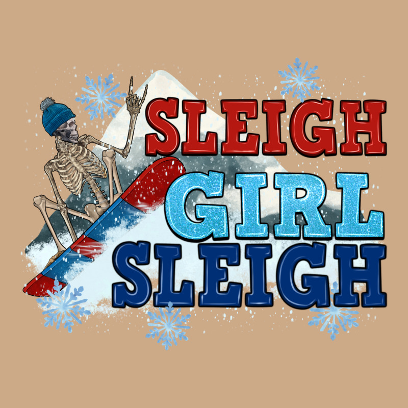 Winter Sleigh Girl Sleigh Vintage Hoodie by NancyCooperArtShop | Teevron