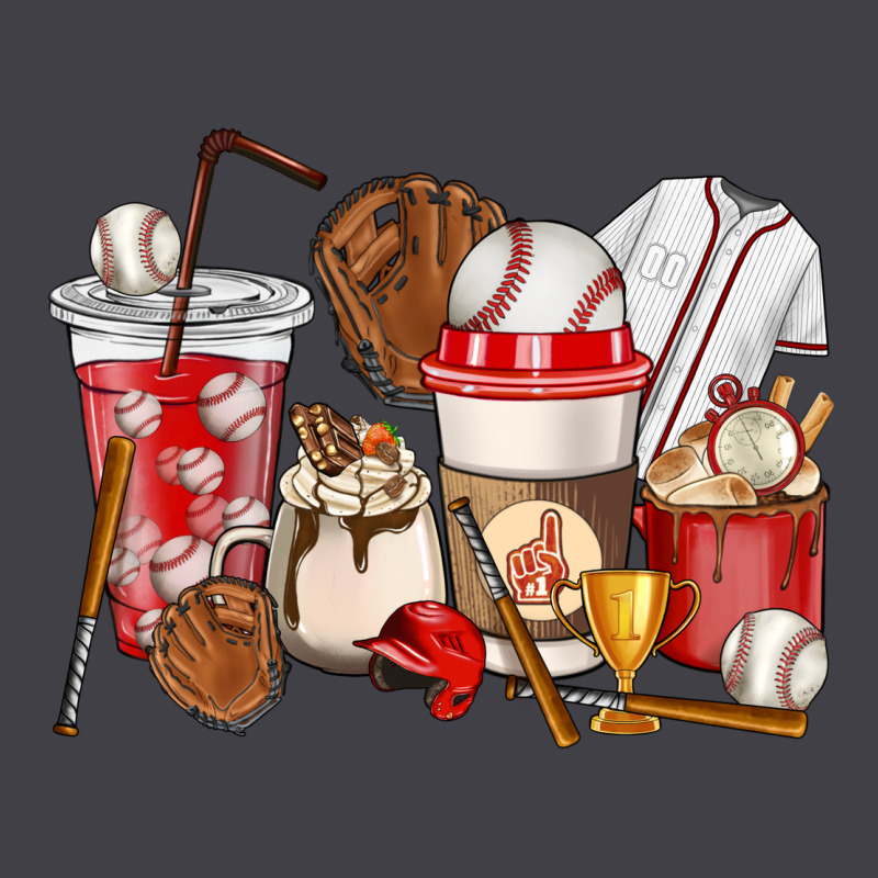Baseball Coffee Cups Heavyweight Hoodie by HowdyJamesFarm | Teevron