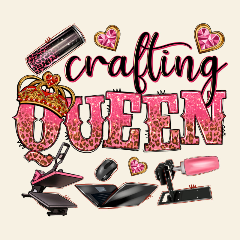 Crafting Queen Vintage Tee by NancyCooperArtShop | Teevron