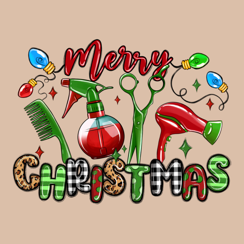 Merry Christmas Hair Dresser Urban Heavy Tee by MaliasSmallBusiness | Teevron