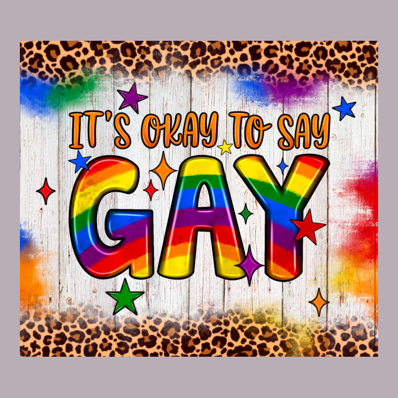 It's Okay To Say Gay Tumbler Vintage Tee by JahusDesignShop | Teevron