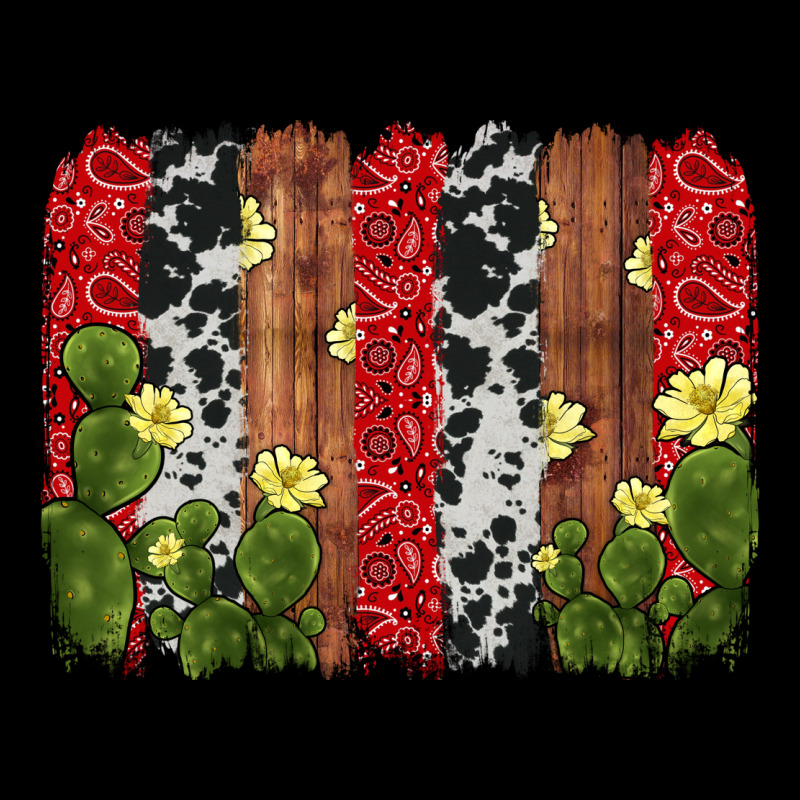Cactus Cowhide  Brushstroke Premium Tee by AdoDesignShop | Teevron