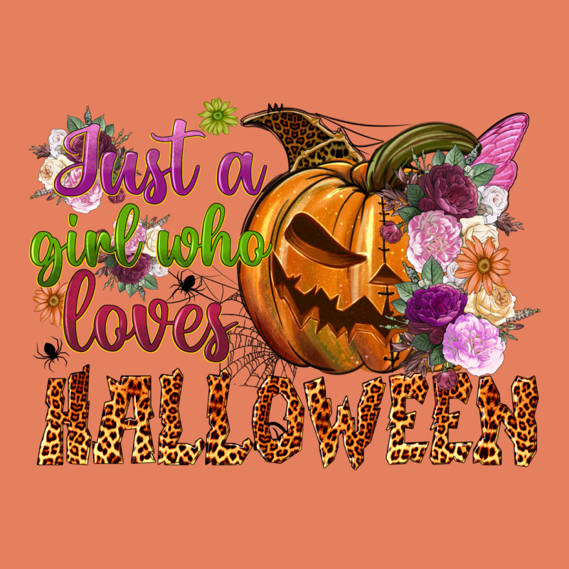 Just A Girl Who Loves Halloween Classic Tee by NancyCooperArtShop | Teevron