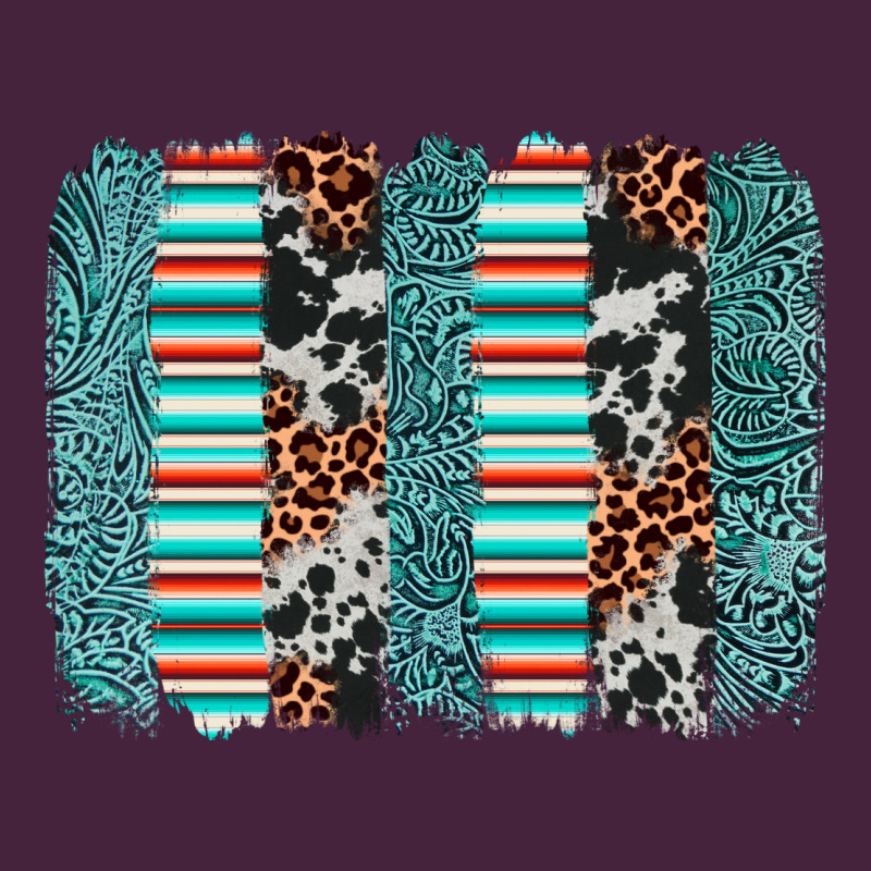 Serape Leopard Cowhide  Brushstroke Premium Tee by AdoDesignShop | Teevron