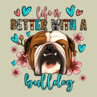 Life Is Better With A Bulldog Heavy Core Tee | Teevron