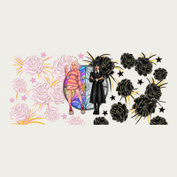 Gothic Girl And Colorful Girl Best Friends With Zipper Hoodie | Teevron