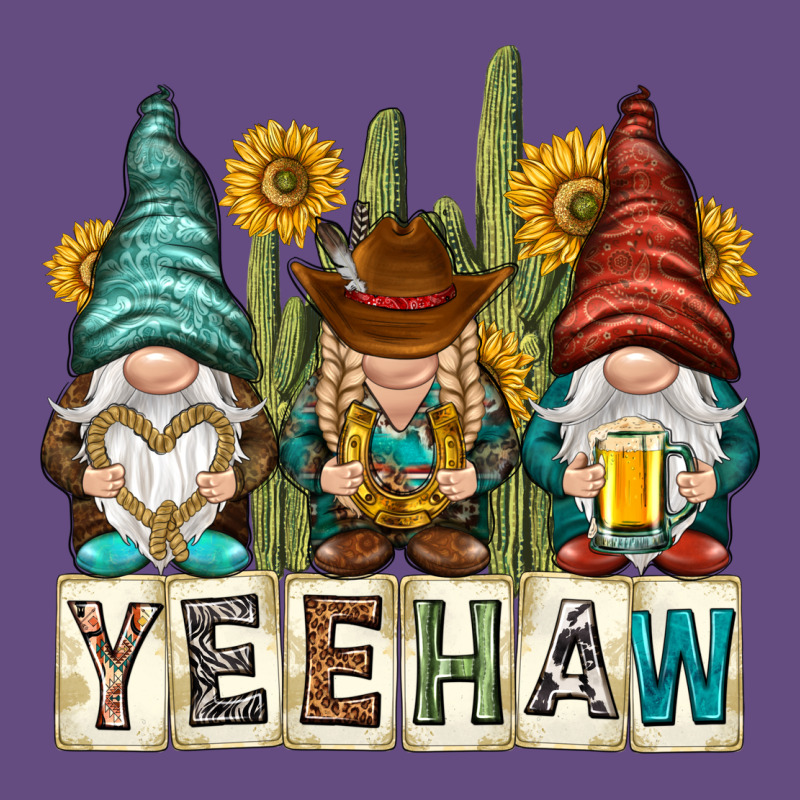 Yeehaw With Gnomies Vintage Hoodie by NancyCooperArtShop | Teevron