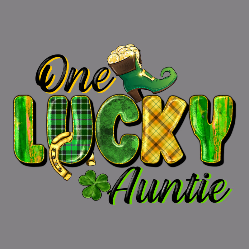 One Lucky Auntie St. Patrick's Day Heavyweight Hoodie by CowGirlArtShop | Teevron