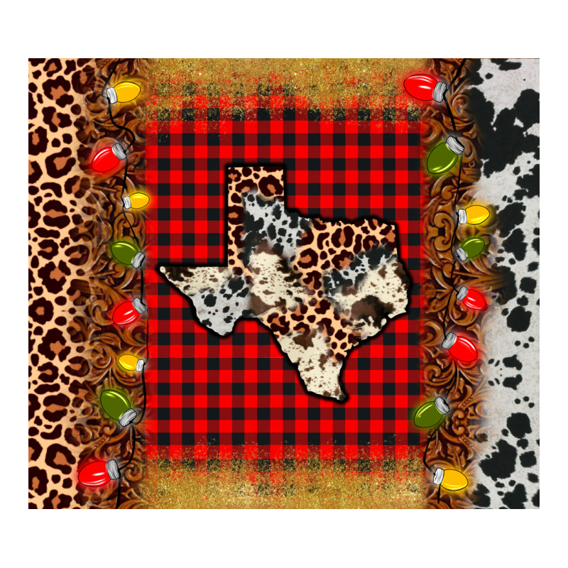 Texas Christmas Tumbler Premium Tee by AdoDesignShop | Teevron