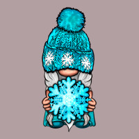 Winter Gnome With Snowflake Vintage Hoodie | Teevron