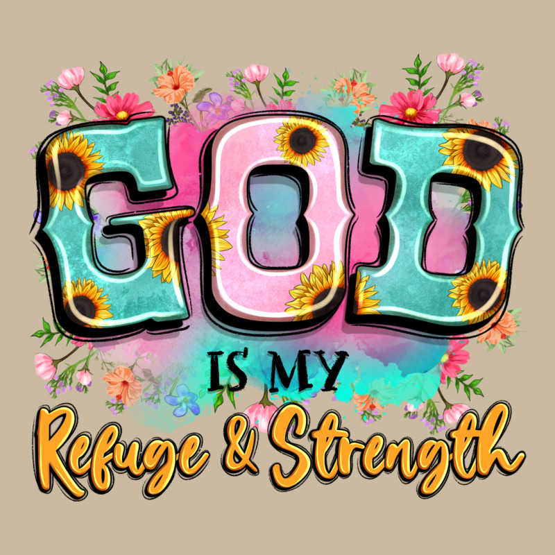 God Is My Refuge And Strength Long Sleeve Tee by LillyAllenDesigns | Teevron