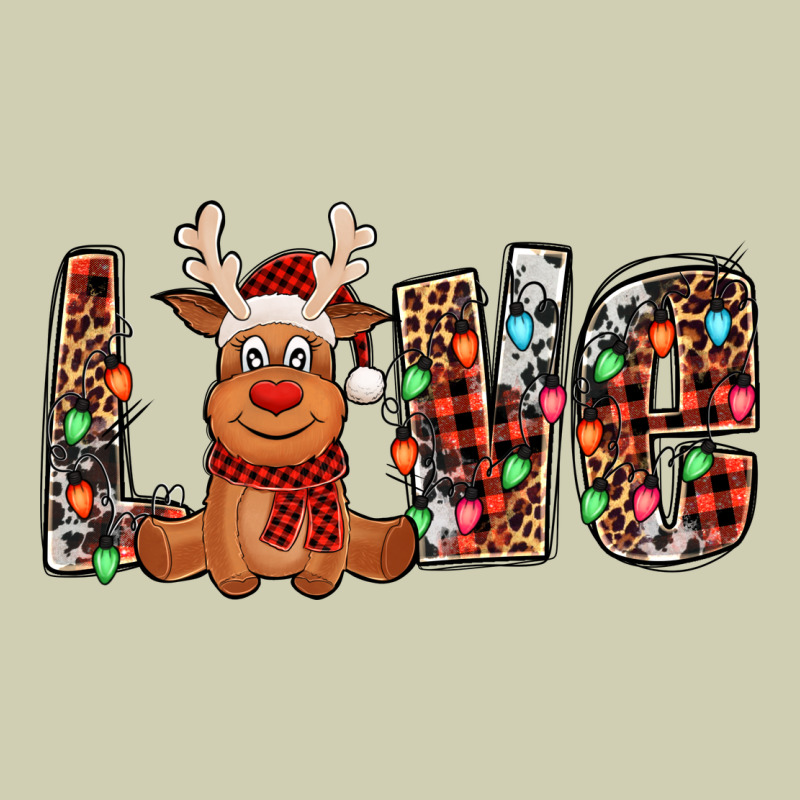 Love Christmas Reindeer Heavy Core Tee by Jasminsmagicworld | Teevron