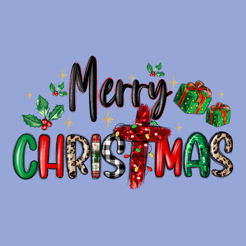 Faith Cross Merry Christmas Classic Tee by MaliasSmallBusiness | Teevron