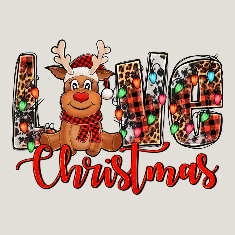 Love Christmas Reindeer Heavy Core Tee by Jasminsmagicworld | Teevron