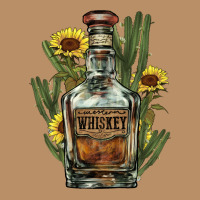 Western Whiskey Bottle Vintage Hoodie | Teevron