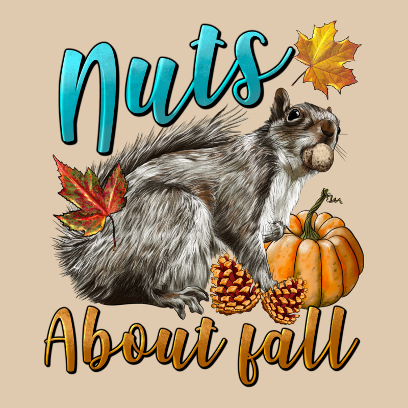 Nuts About Fall Squirrel Heavyweight Sweatshirt by LillyAllenDesigns | Teevron