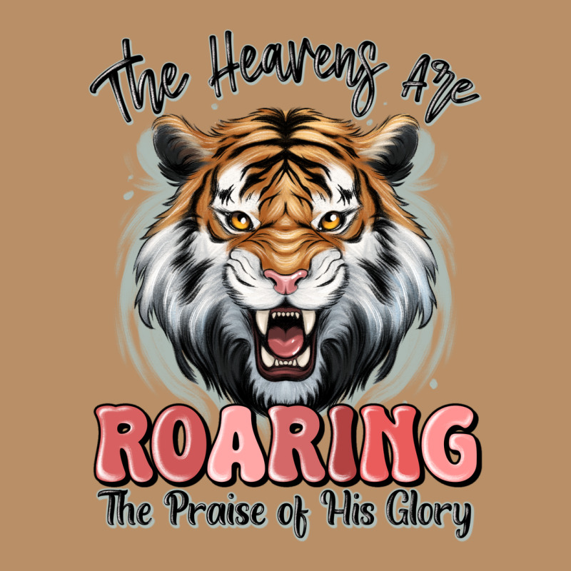 The Heavens Are Roaring Tiger Vintage Hoodie by MaliasSmallBusiness | Teevron