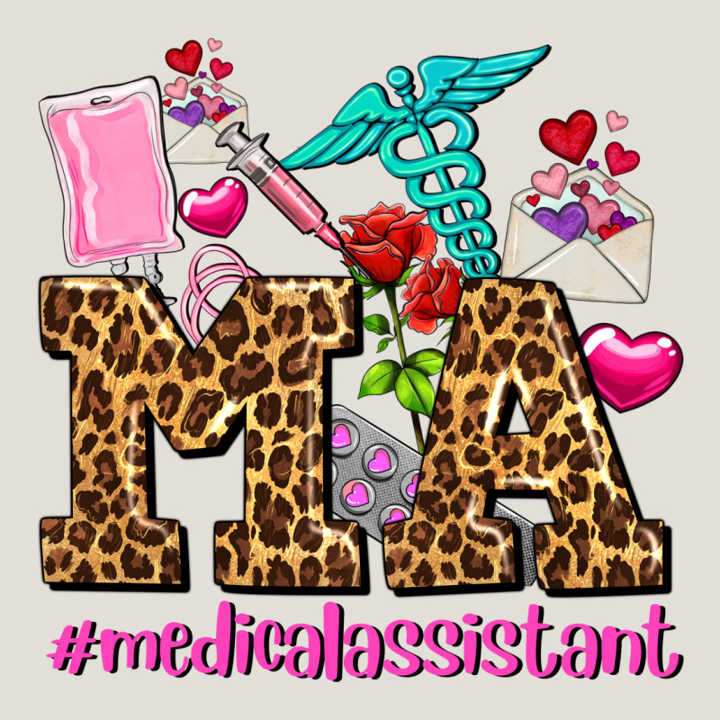 Valentines Day M A Medical Assistant Heavy Core Tee by AdoDesignShop | Teevron