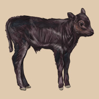 Black Angus Calf Illustrations Heavyweight Sweatshirt | Teevron