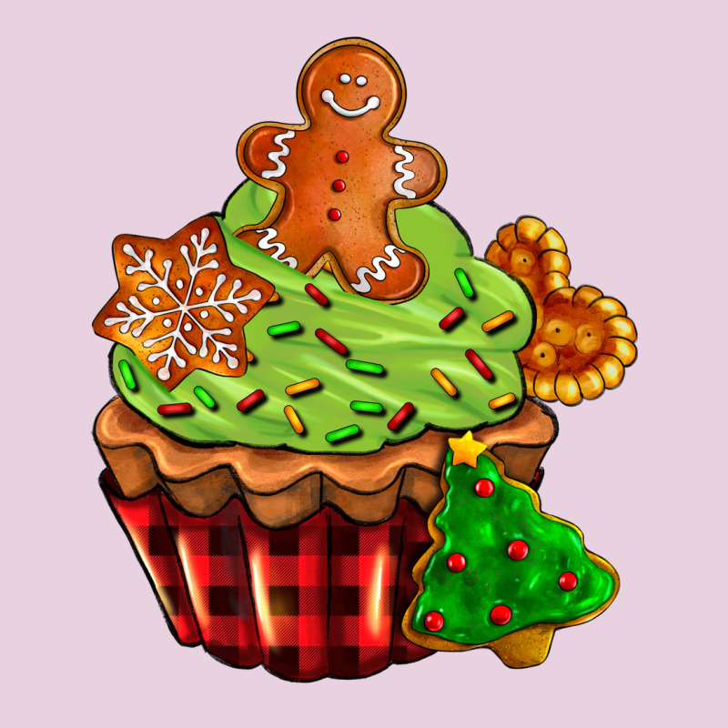 Christmas Cookie Cupcake Ladies Tee by AdoDesignShop | Teevron