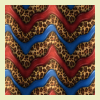 Leopard 4th Of July Seamless Pattern Urban Hoodie | Teevron