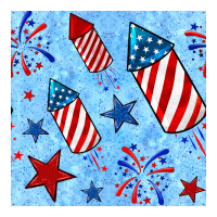 4th of july firecracker and star seamless  pattern | Teevron