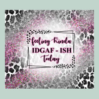 Feeling Kinda Idgaf Ish Today With Leopard Zipper Hoodie | Teevron