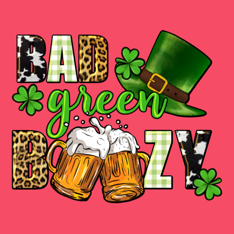 Bad Green Boozy St. Patrick's Day Premium Sweatshirt by CowGirlArtShop | Teevron