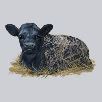 Black Angus Calf Illustrations Heavyweight Sweatshirt | Teevron