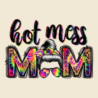 Hot Mess Mom Messy Bun Premium Tee | Teevron
