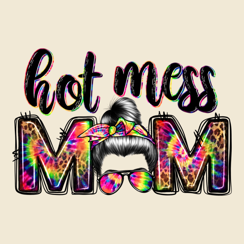 Hot Mess Mom Messy Bun Premium Tee by JahusDesignShop | Teevron