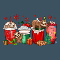 Christmas Sloth Coffee Cups Urban Heavy Tee | Teevron