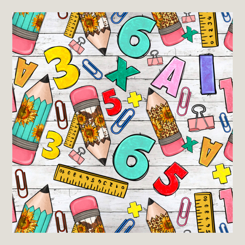Back To School Seamless Pattern Heavy Core Tee by BundleAndBundleShop | Teevron