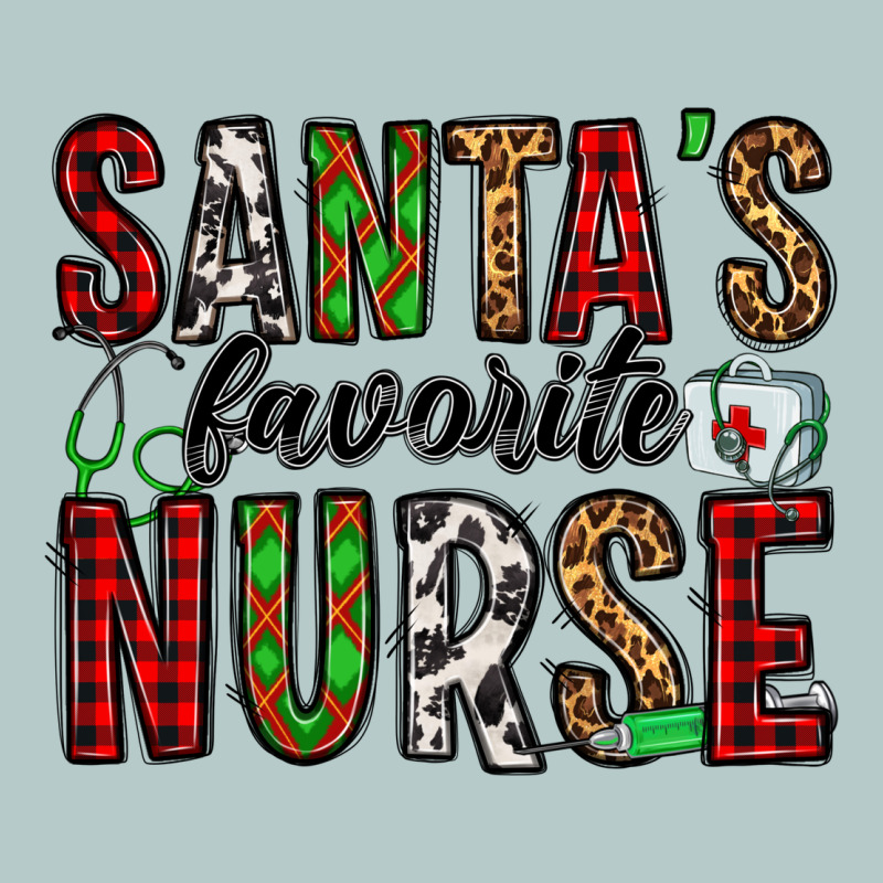 Santa's Favorite Nurse Heavy Core Tee by Jasminsmagicworld | Teevron