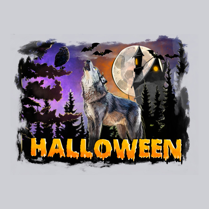 Halloween Wolf Heavyweight Sweatshirt by LillyAllenDesigns | Teevron