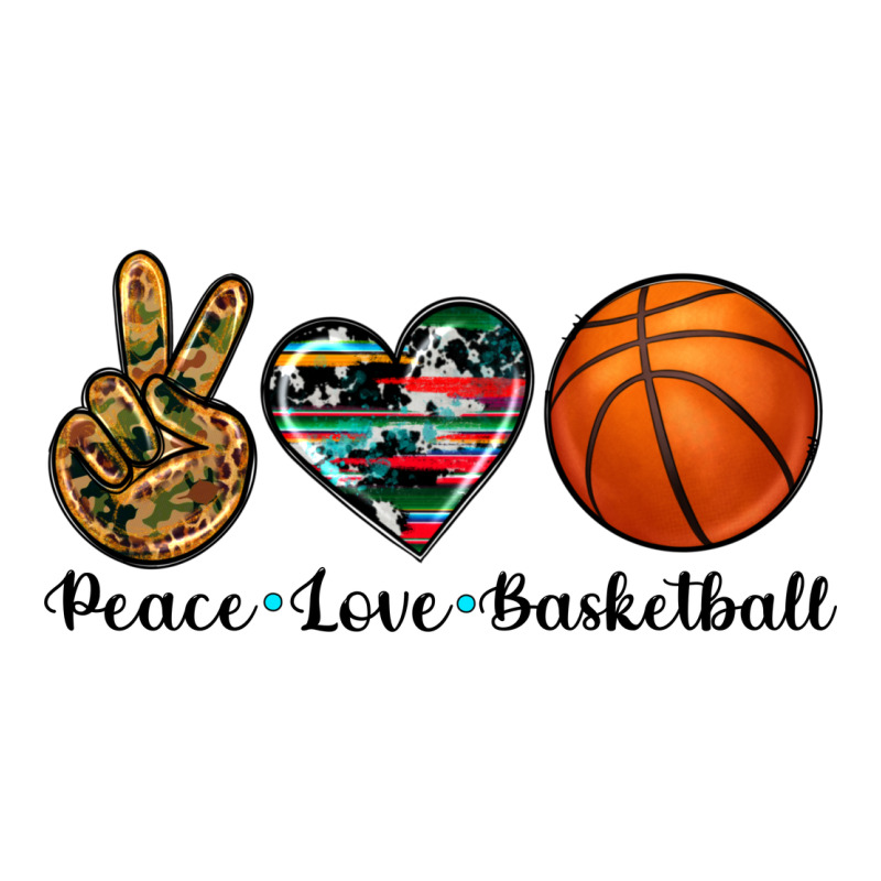 Peace Love Basketball Premium Tee by Artiststas | Teevron