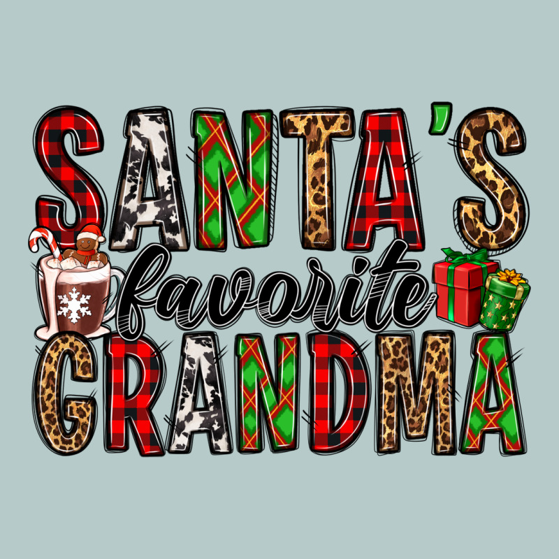 Santa's Favorite Grandma Heavy Core Tee by Jasminsmagicworld | Teevron