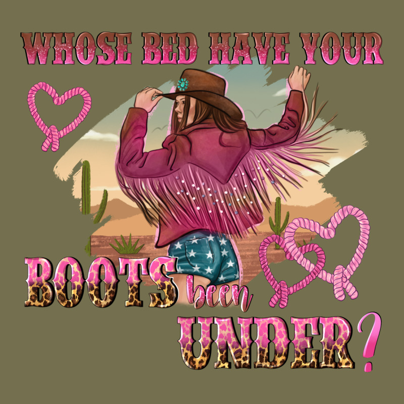 Whose Bed Have Youre Boots Been Under Vintage Hoodie by NancyCooperArtShop | Teevron