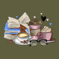 Coffee And Books Vintage Tee | Teevron