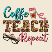 Coffee Teach Repeat Ladies Tee | Teevron